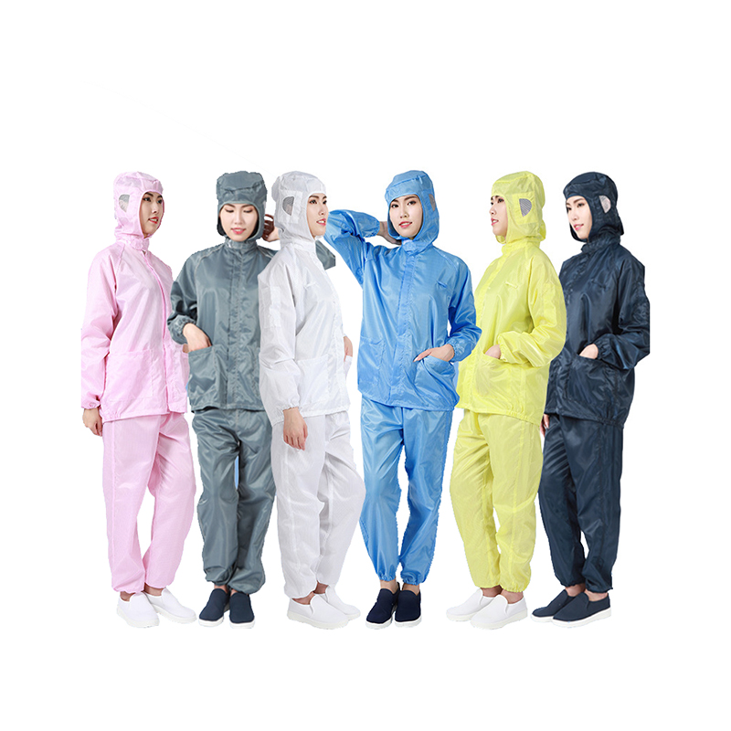 ESD -takki, jossa on ESD -korkki ja housut